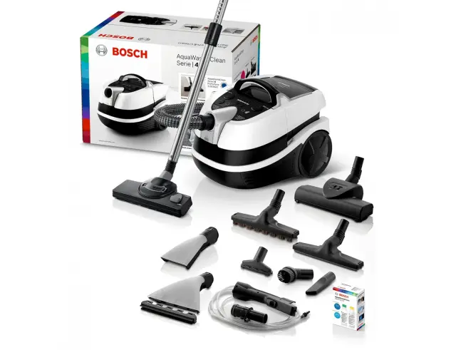 Ηλεκτρική Σκούπα Bosch Series 4 Wet & Dry ProPerform BWD421PRO με Ισχύ 1400 W και χωρητικότητα κάδου 5L BWD421PRO