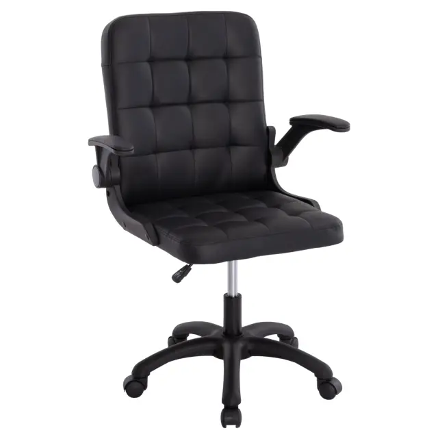 ΚΑΡΕΚΛΑ ΓΡΑΦΕΙΟΥ FB91197.01 ΜΑΥΡΟ PVC-NYLON ΣΚΕΛΕΤΟΣ & ΒΑΣΗ 69x57x97Υεκ.