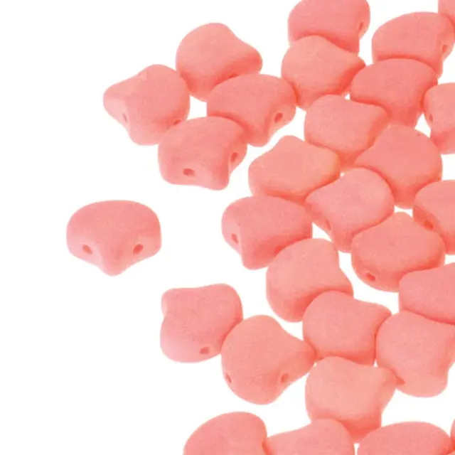 Χάντρα Matubo Ginko 7.5mm - Bondeli Matte Coral ~10gr