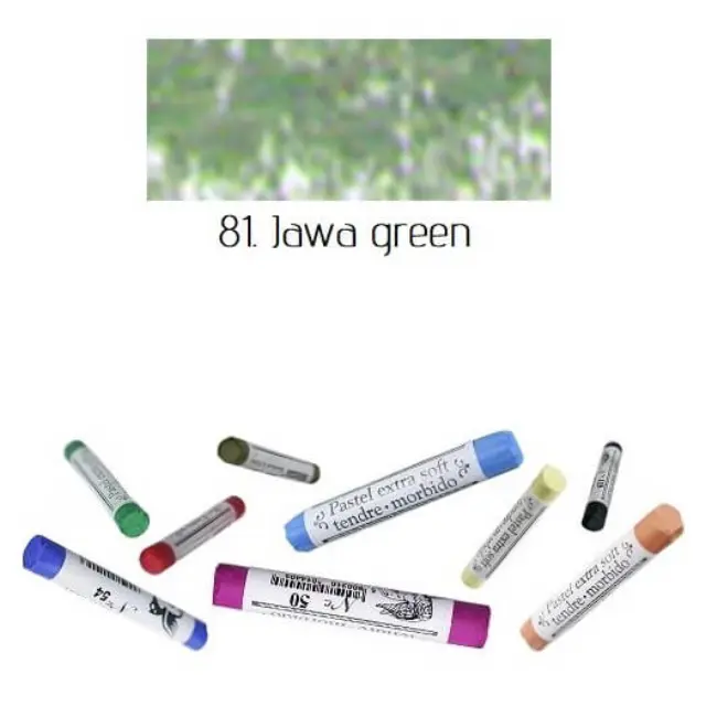 Soft pastel Extrafine Renesans - Jawa green