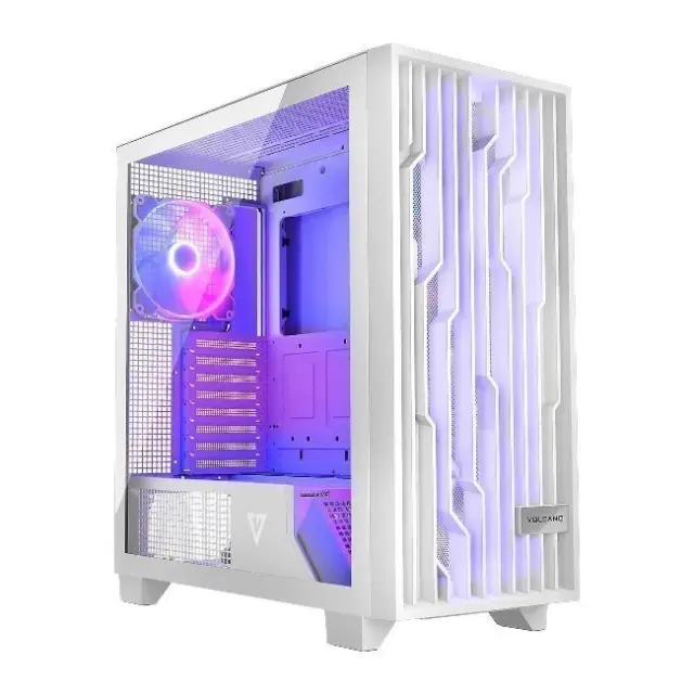 Modecom PC Case Volcano Perun Apex ARGB ATX Midi Tower White (AT-PERUN-4F-ARGB-20-000000-0002)