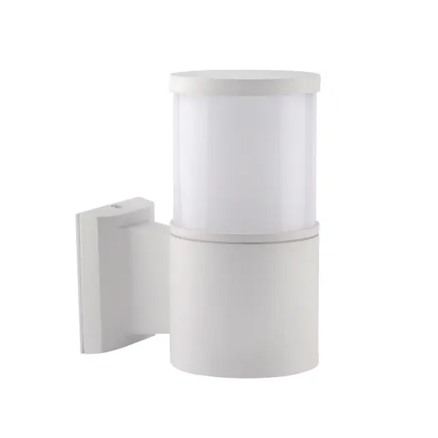 Ena 01090/W Φωτιστικό τοίχου Ε27/A60 IP54 ø10.7x21x17.7cm λευκό Άσπρο