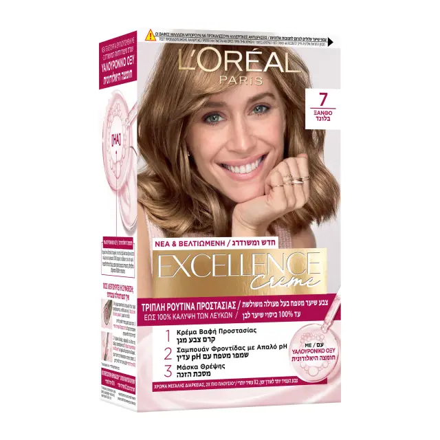 L'Oreal Βαφή Μαλλιών Excellence 48ml | Απόχρωση No 7.0