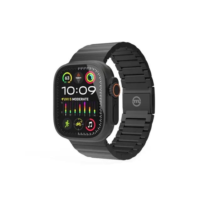 Mobile Origin Watch Titanium Band, black - Apple Watch 49mm/46mm/45mm/44mm
