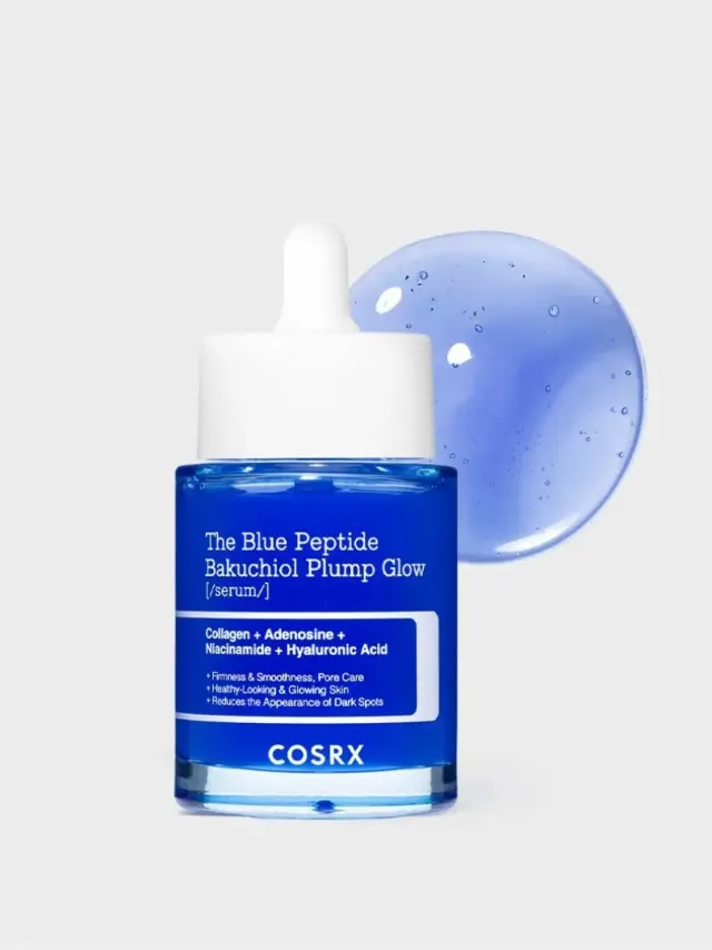COSRX - The Blue Peptide Bakuchiol Plump Glow Serum 50ml - Ορός Προσώπου με Πεπτίδια Χαλκού & Bakuchiol