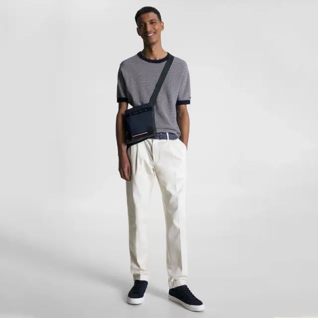 Tommy Hilfiger - Ανδρική Τσάντα Ώμου / Χιαστί Th Central Repreve® Mini Crossover AM0AM11298-DW6 σε Μπλε χρώμα 2