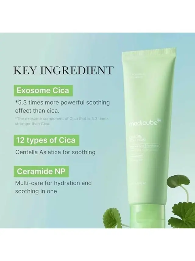 Medicube Exosome Cica Cream 50ml - Καταπραϋντική κρέμα με εξωσώματα cica για ταλαιπωρημένο δέρμα 3