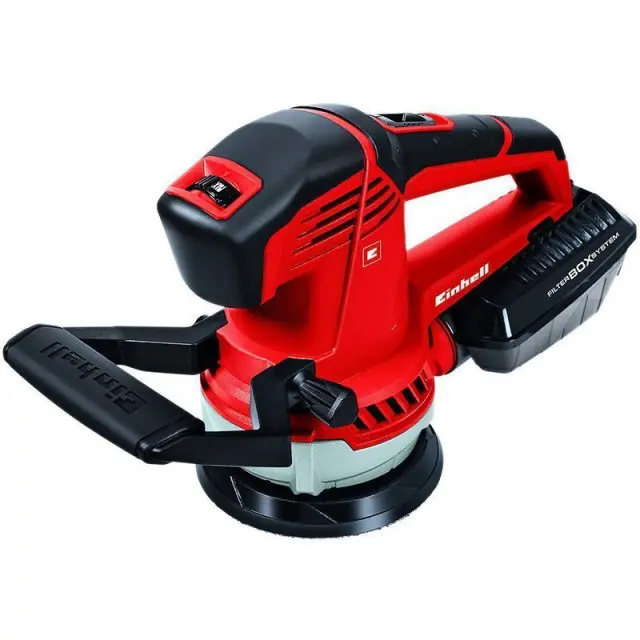 Einhell - TE-RS 40E - Έκκεντρο Τριβείο 125mm Ρεύματος 400W με Ρύθμιση Ταχύτητας και με Σύστημα Αναρρόφησης