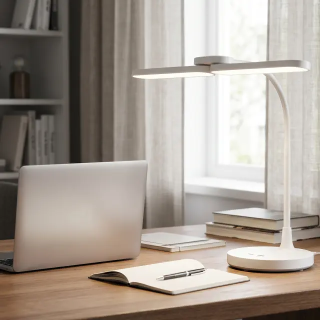 ΦΩΤΙΣΤΙΚΟ ΓΡΑΦΕΙΟΥ LED ACA BL1043WH ΛΕΥΚΟ 8W CCT 3000K/3800K/5700K 300LMIP20 / BL1043WH 2
