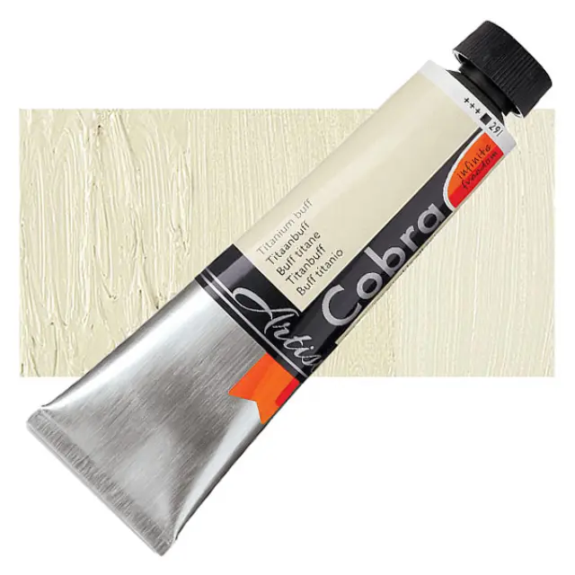 Λάδι Νερού Talens Cobra - 291 Titanium Buff - 40ml