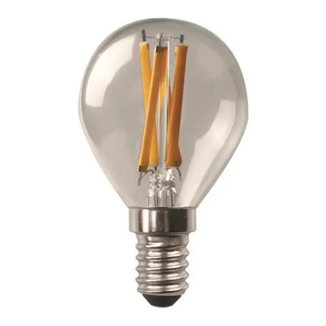 ΛΑΜΠΑ LED ΣΦΑΙΡΙΚΗ CROSSED FILAMENT 6.5W 806lm E14 4000K 220-240V (147-78212) EUROLAMP