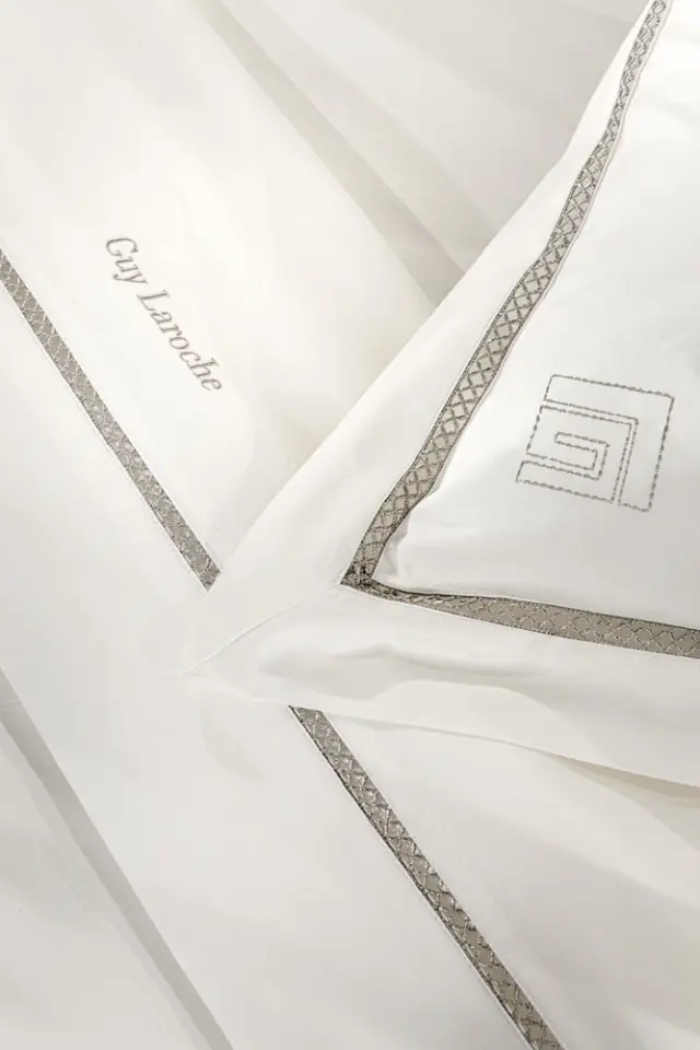 ΣΕΤ ΣΕΝΤΟΝΙΑ 4 ΤΕΜΑΧΙΩΝ (270x280) BLEND TAUPE-IVORY GUY LAROCHE