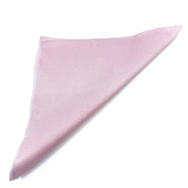 Pink Μαντήλι Τσέπης με Γαζί 26*26cm 3