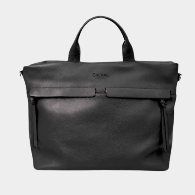 Δερμάτινη Τσάντα Χειρός Cheval Firenze B0DTJ6FBY8 Μαύρο - ONESIZE 2