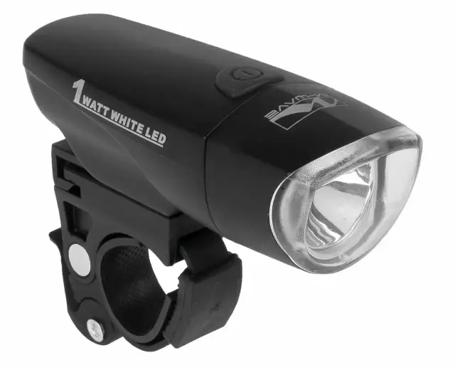 ΦΑΝΑΡΙ ΕΜΠΡΟΣΘΙΟ M-WAVE APOLLON 1.3 1 WATT ΜΑΥΡΟ 220950