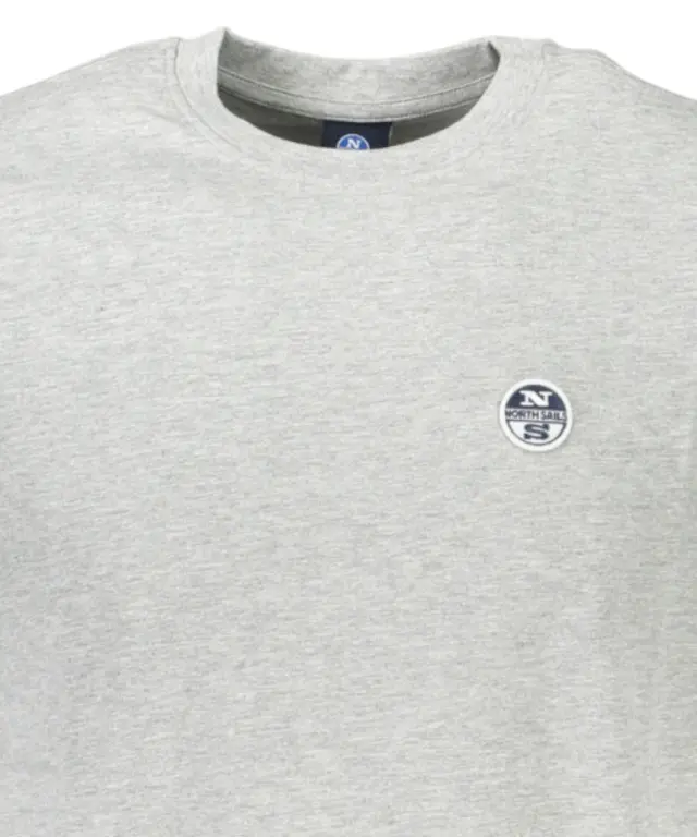 North Sails - Ανδρικό T-shirt Κοντομάνικο 902831-000-0926 Γκρι 3