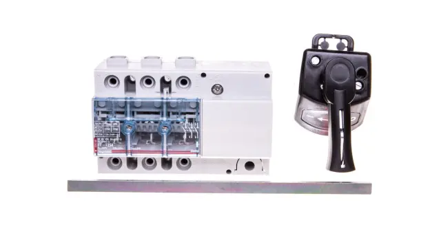 Isolating switch Vistop - 125 A - 3P - side handle, black - 7.5 modules