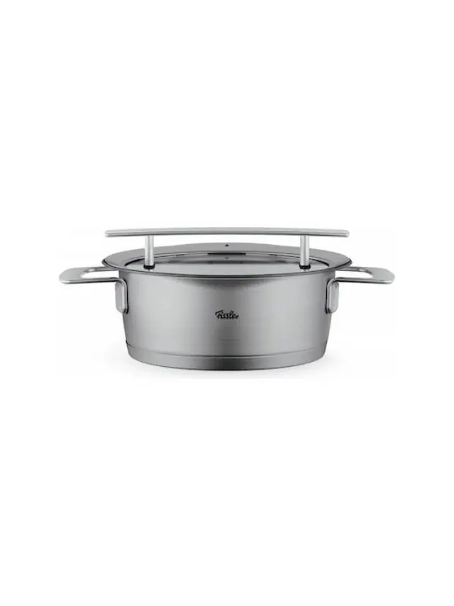 Fissler Phi Βαθιά Ανοξείδωτη Κατσαρόλα 3.9lt / 24cm 016-123-24-000/0