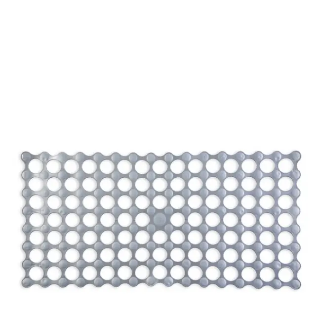 Ταπέτο Μπάνιου Αντιολισθητικό GOLF Ασημί 34x68.5cm