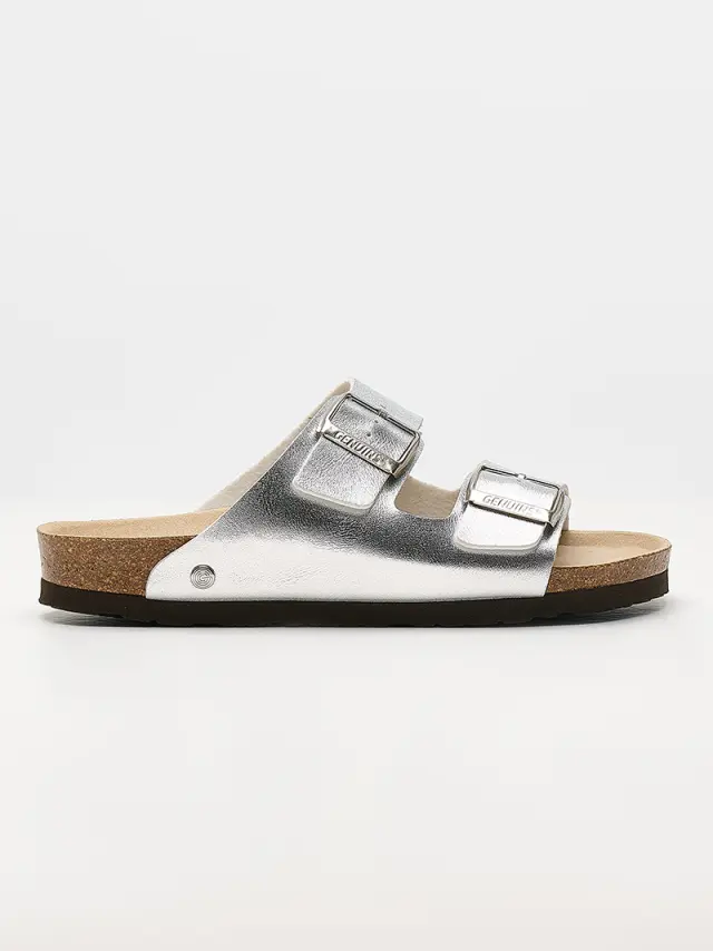 Genuins Πέδιλα Γυναικείο PETA vegan Ασημί GEN/HAWAII VEGAN G105993 SILVER 3