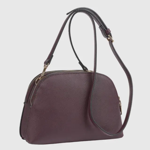 Γυναικεία Τσάντα Χιαστί Verde 16-0008766 Μπορντό - ONESIZE 3