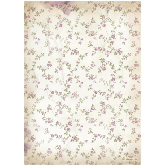 Σετ 6 Ριζόχαρτα ντεκουπάζ Stamperia 21x29cm A4, Lavender 3