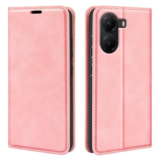 Wallet Θήκη Δερματίνης για Xiaomi Poco X7 Pro 5G- Pink OEM