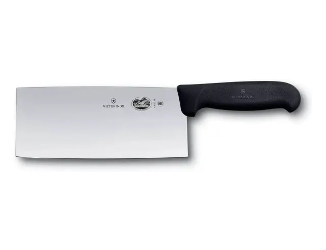 Μαχαίρι Κινέζικου Τύπου Victorinox Fibrox με μήκος λεπίδας 18cm - Black5.4063.18 2