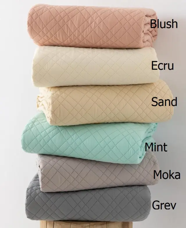 Κουβερλί Palamaiki Pitha Microfibre Sand Μονό 160 x 240 2