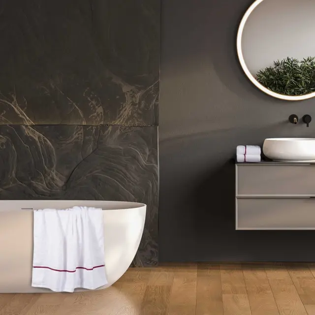 Πετσέτες Σετ 3Τεμ 30x50-50x90-70x140 480gsm Cozy Greenwich Polo Club 4101 White 100% βαμβακερό 3
