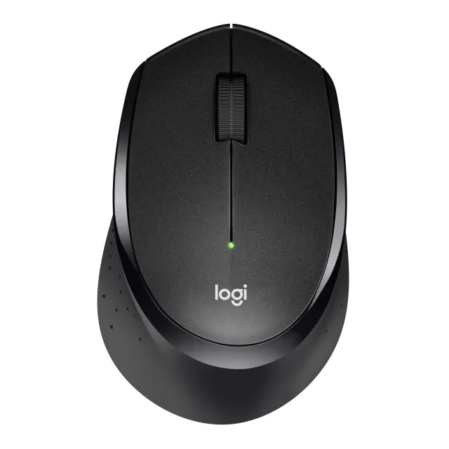 Logitech M330 Silent Plus Ασύρματο Ποντίκι Μαύρο