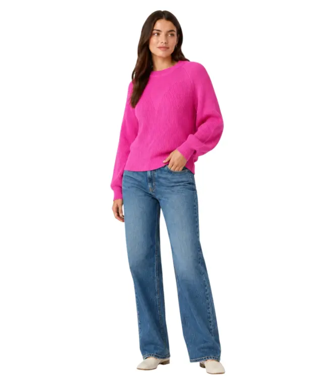 Desigual - Γυναικείο Πλεκτό Zιβάγκο Sena Chunky Knit Jumper 23WWJF14-3002 Φούξια 2