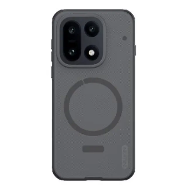 Nillkin Super Frosted PRO Magnetic Back Cover for OnePlus 15 Transparent Black