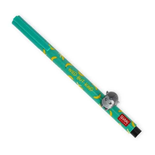 Στυλό Gel με Μαύρο Μελάνι Lovely Friends Gorilla / CPP0030 (Legami)