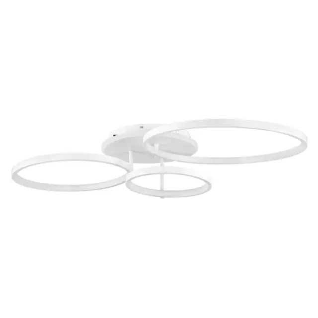 NEMESIS LED Φωτιστικό Οροφής Λευκό 98Watt με Χειριστήριο από 2700K έως 6000K Dimmable KLV-101-0206 3