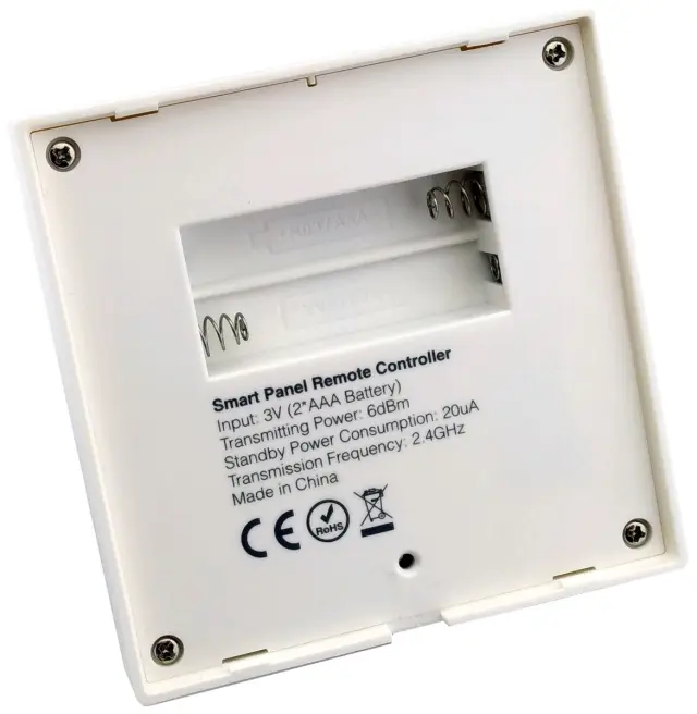 Avide LED Ταινία 12V RGB+W 4 Ζωνών RF Χωνευτό /2xAAA/ Αφής 15.001.0364 2