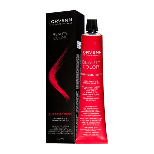 Lorvenn Beauty Color Supreme Reds 70ml 6.60-Έντονο Κόκκινο