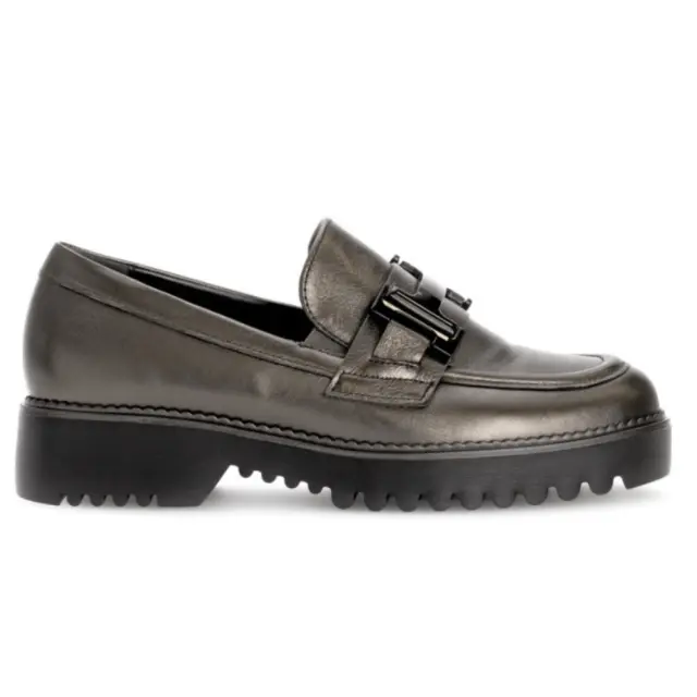 Gabor Μοκασίνια-Loafers Γυναικείο δέρμα Μπρονζέ GAB/52452 89-SMOG