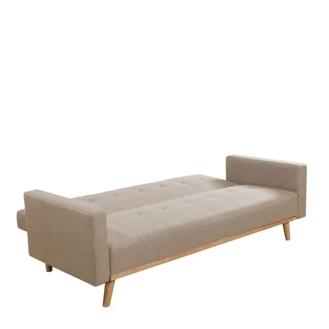 Καναπές Κρεβάτι CARLOS Καφέ Ύφασμα 200x94x83cm 2