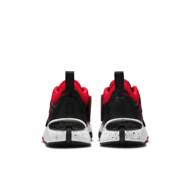 Nike Team Hustle D 11 (GS) (DV8996-003) - Μαύρο-Κόκκινο 3
