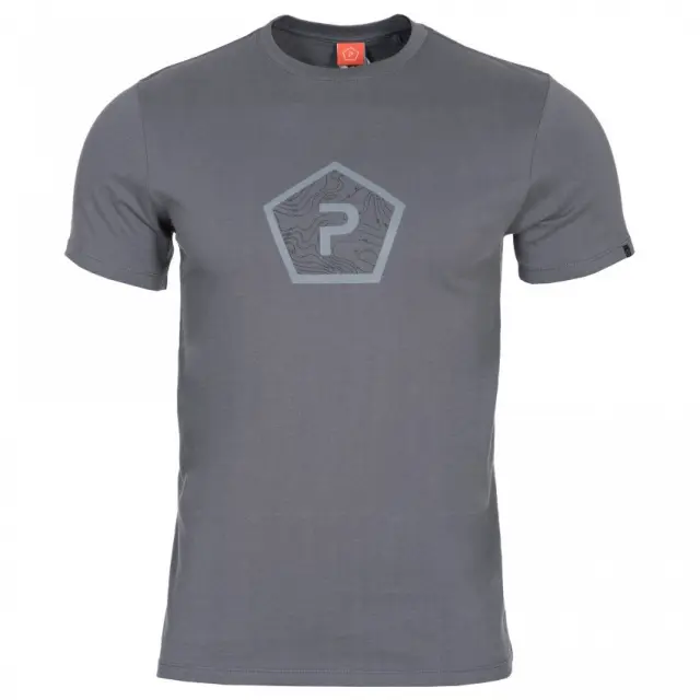 Pentagon Ageron "Shape" T-Shirt-Μπλουζάκι Μακό για Τακτική- Καθημερινή Χρήση - 08WG-Wolf Grey-Γκρί Ανοιχτό