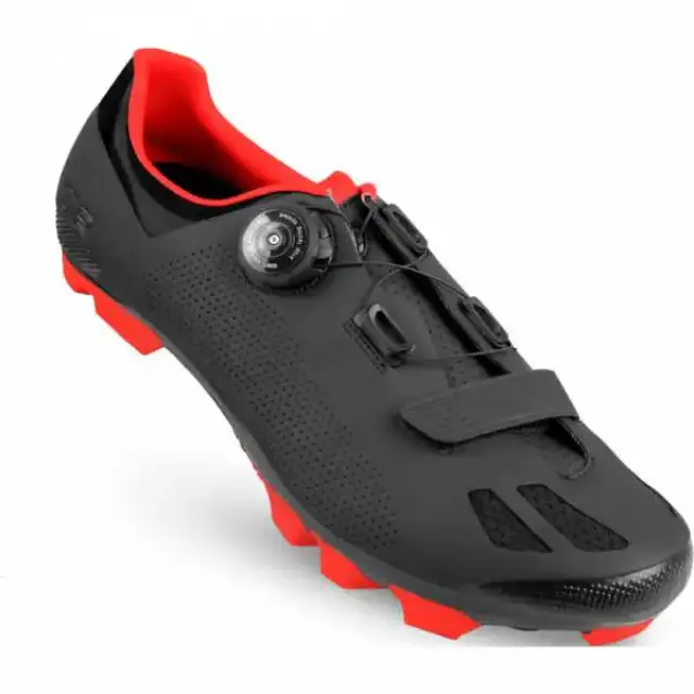 ΠΑΠΟΥΤΣΙΑ FLR F-70 MTB - ΜΑΥΡΟ-ΚΟΚΚΙΝΟ - 43