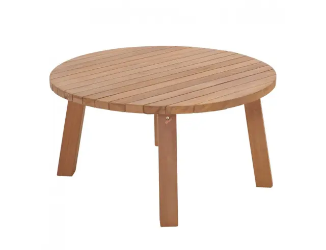 Τραπεζάκι Κήπου Lesli Living από ξύλο Teak, με διαστάσεις 80x80x40cm - Καφέ 42474 2