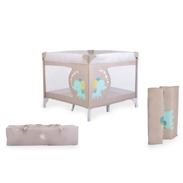 MONI - Play yard Giant grey - 3800146248307