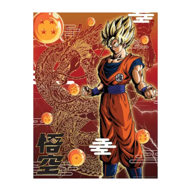 Cartoon Kingdom Dragon Ball Super - Goku Golden Poster 30x40cm (CK-DBS-02GP) 2