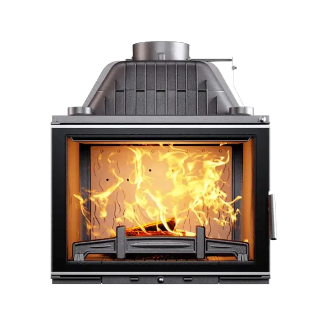 Ενεργειακό Τζάκι Ξύλου 16,1kW από Μαντέμι W17 Decor ECO - KAWMET 3