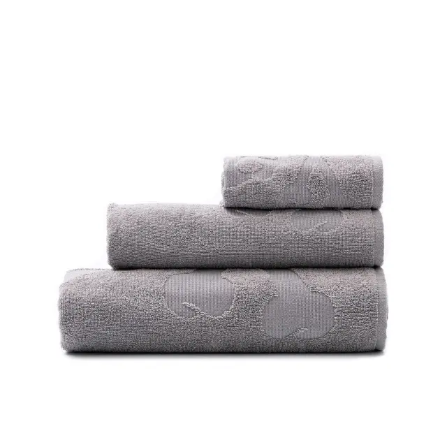 Scalpers Home Σετ Πετσέτες Μπάνιου Βαμβακερές 3τμχ Grey