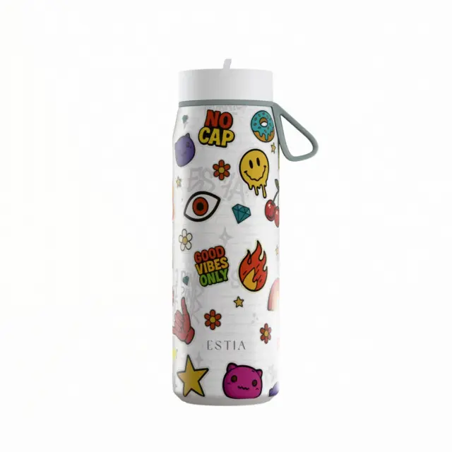 Estia Travel Flask Save The Aegean Pulse Urban Vibes καπάκι leak proof 0.5lt