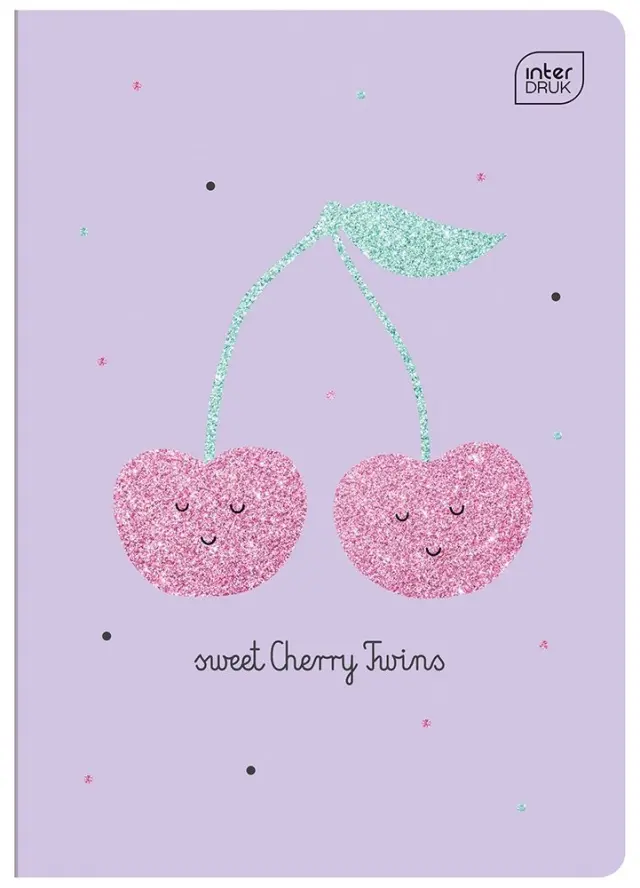 Τετράδιο Ασκήσεων Α5 Glitter Sweet Heart Interdruk Pink 5902277313775