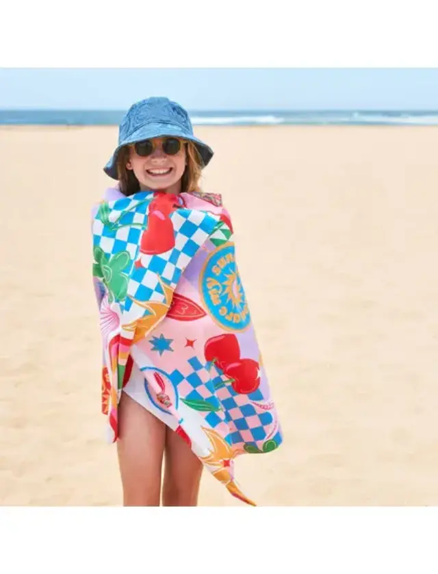 Dock & Bay: Πετσέτα θαλάσσης - Good Vibes Club Microfiber (Μικροϊνες) 160x90 εκ 3